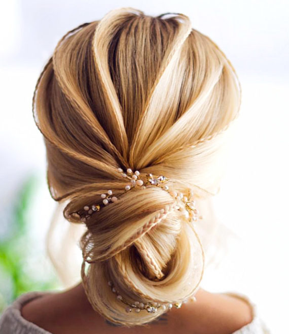 style the Lily Bridal Updo